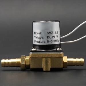 호환 솔레노이드 밸브 오리피스 2.5mm 220v 36v 24v 2 위치 양방향 VZCT 아르곤 아크 용접기