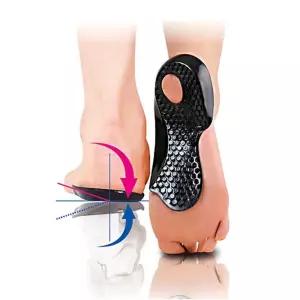 다리고정실리콘깔창 오깔창 휜깔창 요족오용패드 휜용 신발 쿠션 패드 충격완화 완충 기능성