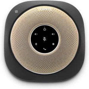 VTech VCS601-2 블루투스 컨퍼런스 스피커폰 - 360 프리미엄 음성 픽업 6개의 마이크 포함 스마트 NFC 연결