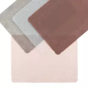 국산 실리콘 북유럽 레이스 식탁매트 테이블 방수 러너 깔개 방수보 테이블보 커버 넌슬립 식사