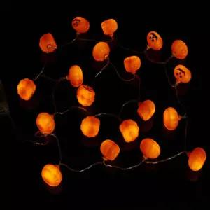 위시메이트 20구 LED 할로윈 호박 가랜드 호박전구