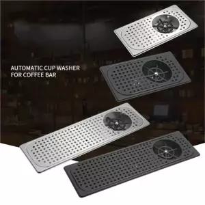 호환  유리 린서 자동 컵 세척기 고압 유리 린서 스테인레스 스틸 바 주방용 가정용 상업용 와셔