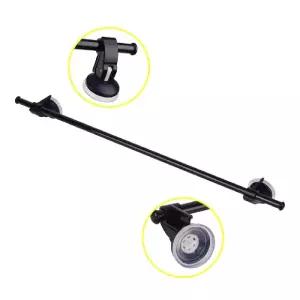 흡착식 수건걸이 약60cm 무타공 간편설치거치대 타올 타월 형걸이 행주 욕실 화장실 다용도 벽걸이