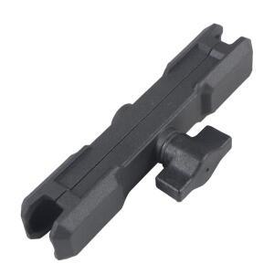 더블 소켓 확장 암 볼 헤드 베이스 어댑터 램 마운트용 호환 금속 고프로 호환 카메라 자전거 바이크 오토