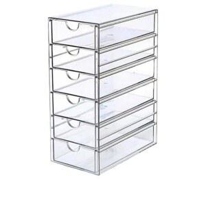 미니카 장식장 수납 투명 서랍형 진열장 피규어 다이캐스트 자동차 정리함 아크릴 케이스 먼지방지 탁상용 모형