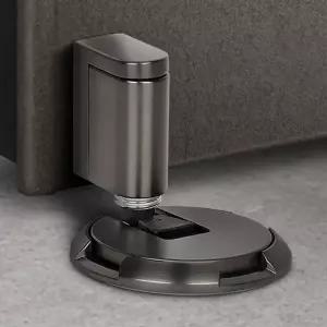 문고정장치 쾅방지 닫힘 방도어스토퍼 충격푸쉬도어 말발굽 무타공도어 자석도어 현관 말굽 무타 방자석 방