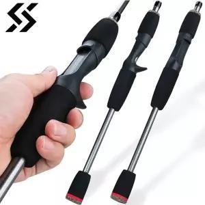 낚시대수리 Sougayilang 5 섹션 스피닝 캐스팅 낚싯대 18M 초경량 탄소 섬유 폴 여행용 민물 낚시 Pesca