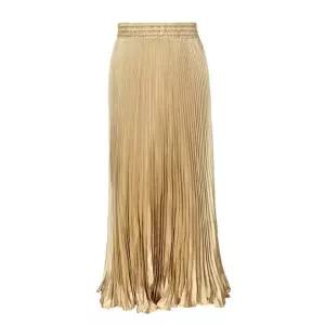 새틴스커트 실크 치마 플레어 미디 새틴 빅사이즈 여성