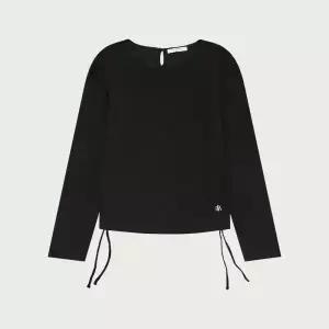 행텐 여성 크링클 셔링 슬림핏 긴팔티셔츠_100 10520-131-423-69 1195727