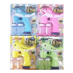 재미존 7000 노래하는 LED 돌고래 버블건 비눗방울