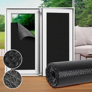 시트지 불 무점착시트지 5M 베란다필름 햇빛차단 암막시 썬팅지 단열뽁뽁이 필름 창문 방한에어캡