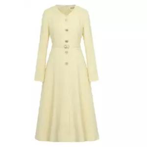 [미니멈]브이넥 프린세스 플레어 원피스 (MXAAWO1180CRC)_IC