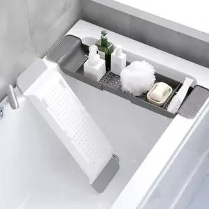 반신욕 욕조 길이조절 트레이 물놀이 장난감 선반 욕실 이트레이 이정리함 이건조대 식기 싱크대 싱크대이
