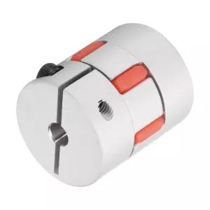 uxcell 알루미늄 플럼 샤프트 커플링 5mm 보어 L35xD30 유연한 커플러 조인트 기계 및 서보 스텝 모터 팩