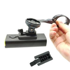 Garmin- Bryton Cateye 용 호환 자전거 헤드 랜턴 캡 라이트 브래킷 컴퓨터 마운트 라이트 Gopro 어댑터 호