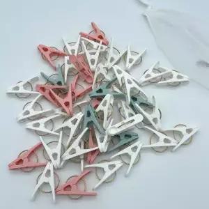 대용량 빨래 집게 꾸러미 50pcs 양말 이불 세탁 용집 다용도 속옷 바지 옷집 세탁물 플라스틱 고정