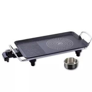 키친플라워 전기 그릴 고기 불판 와이드 그릴팬 66cm그릴 삼겹살 생선구이 사각 닭갈비 고기판