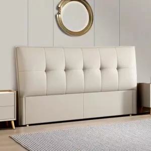 침대 머리판 쿠션 흰색 프레임 보조 호텔 베이지 갈색 보드 헤드 침실 침대머리판헤드보드