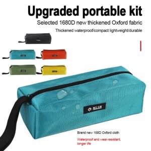 옥스포드 캔버스 도구 가방, 방수 보관 수공구 나사 못 드릴 비트, 금속 부품 정리함 지퍼 파우치 케이스,
