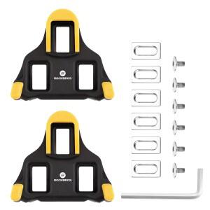 ROCKBROS 바이크 플로트 사이클 SPD 페달 실내 6도 SHIMANO 클리트 클리트