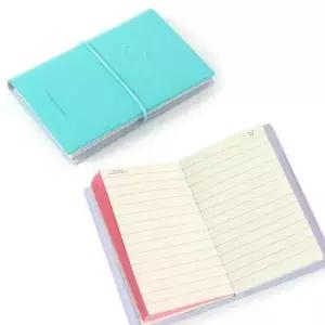 [문구] 가죽 수첩 커버 필기구 목차 유선수첩