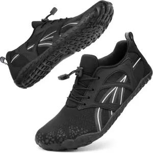 ATHMILE 맨발 신발 여성용 워터 슈즈 와이드 토 논슬립 아쿠아 비치 퀵 드라이 수영 카약 레이크 풀 리버