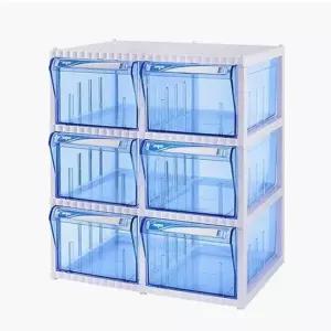 [문구] 투명 3단 서랍식 약보관함