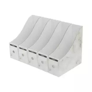 [문구] DIY 파일박스 5p 마블링 DK63