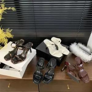 여친 하계 MN 웨지힐 샌들 프렌치 레오파드 하이힐 슬리퍼 슈즈 신작 스틸레토 용 인기2