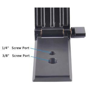 휴대용 호환 Z  틸트 삼각대 헤드 접이식 SLR Canon Nikon Sony 마이크로 싱글 퀵 릴리스 플레이트 스탠드