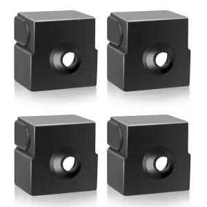 크리알리티 엔더 3 V3 SE 실리콘 양말 4PCS 공식 3D 프린터 핫엔드 히터 블록 커버 단열재 내열성 유지