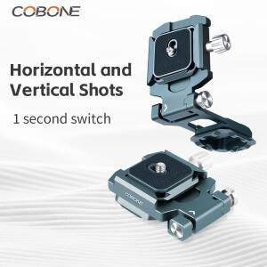 접이식 L-브래킷 아카스위스 QR 플레이트수직/수평 촬영용 호환 도브테일 베이스 포함 삼각대 카메라 호환