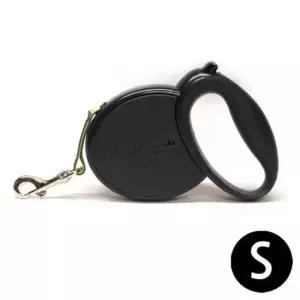 [반려] S 강아지 리쉬 블랙 자동줄 리드줄 자동잠금 3.7m