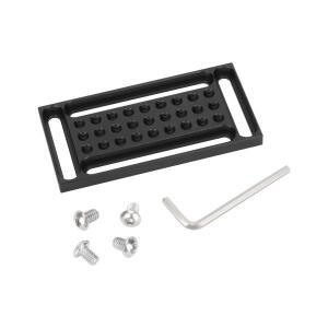 Kayulin 카메라 치즈 타입 베이스 플레이트 퀵릴리즈 지지대 케이지 리그 1/4 인치 호환 액세서리 스레드