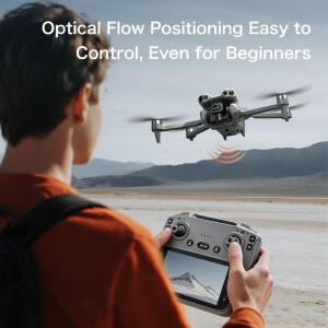 미니 드론 GT50 4K 프로페셔널 듀얼 카메라 WIFI 대형 화면 장애물 회피 브러시리스 모터 RC 쿼드콥터 접이