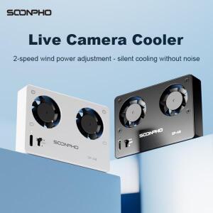SP-A8 카메라 냉각 팬 Sony Canon FUJI A7M4 ZVE1 A6700 A7C2 R5 90D XS10 XT4 X-H2S Dslr 시스템