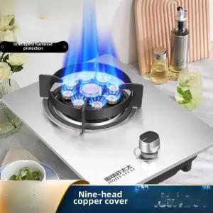 강염스토브 캠핑 버너 가스레인지 싱글레인지 가정용 형 액화가스 내장형 데스크탑 싱글 타이머