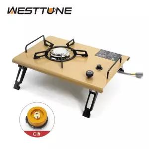 강염스토브 캠핑 버너 WESTTUNE IGT 스토브 4000W 고출력 가스 접이식 휴대용 야외 요리 테이블 호환