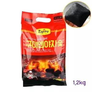 야자숯(1.2kg) 바베큐 캠핑 간편연료 취사 고기 BBQ 장작