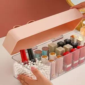 아크릴 립스틱 정리함 화장품 화장대 메이크업 수납함 뷰티 소품 보관함 정리대