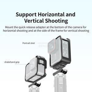 ta360 호환 Ace Pro/Ace Pro 2 용 호환 보호 프레임 카메라 호환 액세서리 ABS 토끼 케이지 테두리