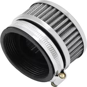 사이히스데이 1PC 스테인리스 스틸 에어 필터 48mm-52mm 오토바이 스쿠터용 클램프 장착