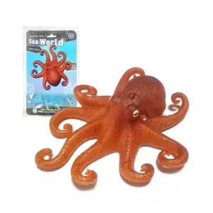 1P 씨월드 문어 모형 피규어 자연학습 동물모양어 규어 어린이 학습용 관찰용 완구 토이 바다어 고급어