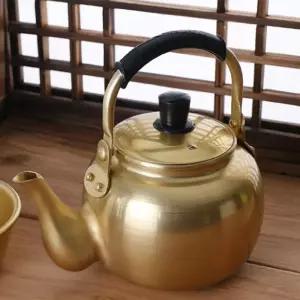 대원 양은 주전자 막걸리 커피 티 포트 2L황 물주 업소용 식당용 막걸리용 미숫가루 노란 추억의 옛날 레트