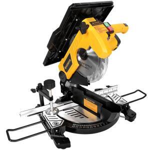 KOMIYA 틸트식 마이터 톱, 휴대용 및 고정밀 상단 테이블 포함, 편안한 사용 큰