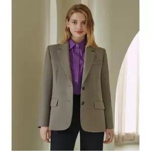 [숲](SOUP) 싱글 투버튼 기본 재킷 (SZ9JK90)