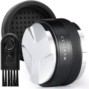 컬리켐 에스프레소 도구 듀얼 에스프레소 유통 적합합니다 핸드 커피 레벨러가 포르타필터 탬퍼 탬퍼에 헤드