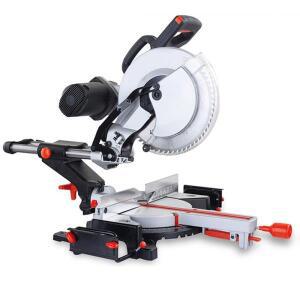 10/12 인치 당김 막대 톱 알루미늄 기계 절단 마이 터 고정밀 MiteSaw 푸시-풀 가정용 목공