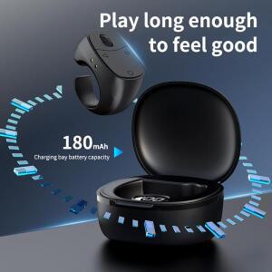 JX-12 롤러 핑거팁 링 리모컨 무선 블루투스 휴대폰 셀카 다기능 버튼 페이지 터너 틱톡용