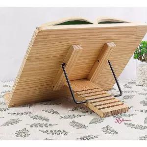 독서대 원목 39x28cm 대형 각도 1단 나무 책 조절 책받침대 우드ayl555